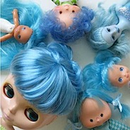 blue hair on Flickr