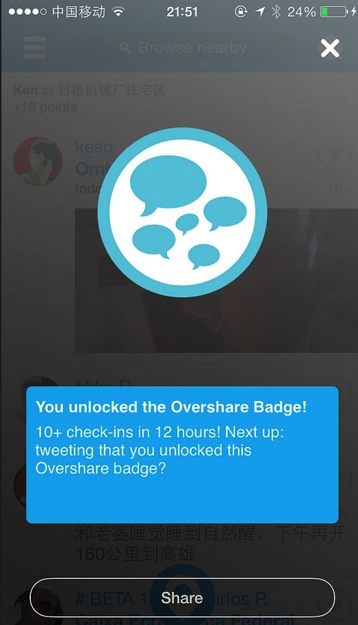 overshare